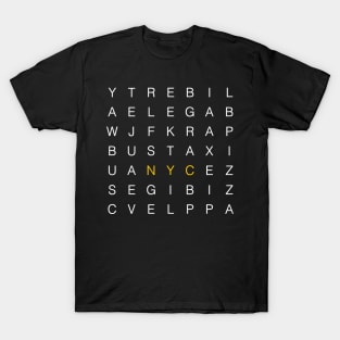 New York City Crossword T-Shirt